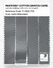 Product image 3 of the product “PANTONE® COTTON SWATCH CARD 17-4405 TCX Monument ”