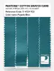 Product image 3 of the product “PANTONE® COTTON SWATCH CARD 17-4724 TCX Pagoda Blue ”