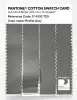 Product image 3 of the product “PANTONE® COTTON SWATCH CARD 17-5103 TCX Profile Gray ”