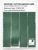 Product image 3 of the product “PANTONE® COTTON SWATCH CARD 17-6219 TCX Deep Grass Green ”