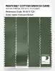 Product image 3 of the product “PANTONE® COTTON SWATCH CARD 18-0117 TCX Vineyard Green ”