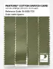 Product image 3 of the product “PANTONE® COTTON SWATCH CARD 18-0525 TCX Iguana ”