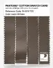 Product image 3 of the product “PANTONE® COTTON SWATCH CARD 18-1015 TCX Shitake ”