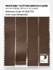 Product image 3 of the product “PANTONE® COTTON SWATCH CARD 18-1028 TCX Emperador ”