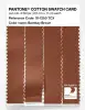 Product image 3 of the product “PANTONE® COTTON SWATCH CARD 18-1250 TCX Bombay Brown ”