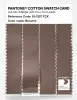Product image 3 of the product “PANTONE® COTTON SWATCH CARD 18-1321 TCX Brownie ”