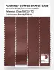 Product image 3 of the product “PANTONE® COTTON SWATCH CARD 18-1323 TCX Brandy Snifter ”