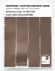 Product image 3 of the product “PANTONE® COTTON SWATCH CARD 18-1324 TCX Chocolate Malt ”