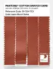 Product image 3 of the product “PANTONE® COTTON SWATCH CARD 18-1354 TCX Burnt Ochre ”