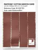 Product image 3 of the product “PANTONE® COTTON SWATCH CARD 18-1432 TCX Redwood Burl ”