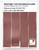 Product image 3 of the product “PANTONE® COTTON SWATCH CARD 18-1436 TCX Light Mahogany ”