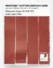 Product image 3 of the product “PANTONE® COTTON SWATCH CARD 18-1448 TCX Chili ”