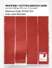 Product image 3 of the product “PANTONE® COTTON SWATCH CARD 18-1559 TCX Red Alert ”