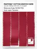 Product image 3 of the product “PANTONE® COTTON SWATCH CARD 18-1653 TCX Toreador ”