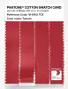 Product image 3 of the product “PANTONE® COTTON SWATCH CARD 18-1660 TCX Tomato ”