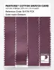Product image 3 of the product “PANTONE® COTTON SWATCH CARD 18-1716 TCX Damson ”