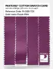 Product image 3 of the product “PANTONE® COTTON SWATCH CARD 18-2929 TCX Purple Wine ”