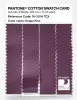 Product image 3 of the product “PANTONE® COTTON SWATCH CARD 18-3014 TCX Grape Kiss ”