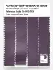 Product image 3 of the product “PANTONE® COTTON SWATCH CARD 18-3415 TCX Grape Jam ”