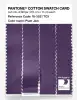 Product image 3 of the product “PANTONE® COTTON SWATCH CARD 18-3521 TCX Plum Jam ”