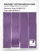 Product image 3 of the product “PANTONE® COTTON SWATCH CARD 18-3628 TCX Bellflower ”