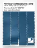 Product image 3 of the product “PANTONE® COTTON SWATCH CARD 18-4032 TCX Deep Water ”