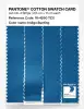 Product image 3 of the product “PANTONE® COTTON SWATCH CARD 18-4250 TCX Indigo Bunting ”