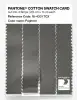 Product image 3 of the product “PANTONE® COTTON SWATCH CARD 18-4331 TCX Foghorn ”