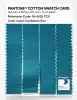 Product image 3 of the product “PANTONE® COTTON SWATCH CARD 18-4525 TCX Caribbean Sea ”