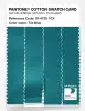 Product image 3 of the product “PANTONE® COTTON SWATCH CARD 18-4735 TCX Tile Blue ”