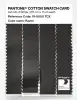 Product image 3 of the product “PANTONE® COTTON SWATCH CARD 19-0000 TCX Raven ”