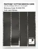 Product image 3 of the product “PANTONE® COTTON SWATCH CARD 19-0405 TCX Beluga ”