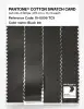 Product image 3 of the product “PANTONE® COTTON SWATCH CARD 19-0506 TCX Black Ink ”
