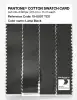 Product image 3 of the product “PANTONE® COTTON SWATCH CARD 19-0507 TCX Lamp Black ”