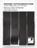Product image 3 of the product “PANTONE® COTTON SWATCH CARD 19-1102 TCX Licorice ”