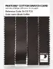 Product image 3 of the product “PANTONE® COTTON SWATCH CARD 19-1111 TCX Black Coffee ”