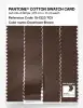 Product image 3 of the product “PANTONE® COTTON SWATCH CARD 19-1223 TCX Downtown Brown ”