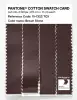 Product image 3 of the product “PANTONE® COTTON SWATCH CARD 19-1322 TCX Brown Stone ”