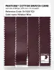 Product image 3 of the product “PANTONE® COTTON SWATCH CARD 19-1528 TCX Windsor Wine ”