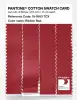 Product image 3 of the product “PANTONE® COTTON SWATCH CARD 19-1663 TCX Ribbon Red ”