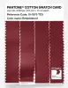 Product image 3 of the product “PANTONE® COTTON SWATCH CARD 19-1875 TCX Emboldened ”