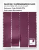 Product image 3 of the product “PANTONE® COTTON SWATCH CARD 19-2431 TCX Boysenberry ”