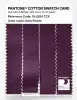 Product image 3 of the product “PANTONE® COTTON SWATCH CARD 19-2524 TCX Dark Purple ”