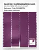 Product image 3 of the product “PANTONE® COTTON SWATCH CARD 19-2924 TCX Hollyhock ”