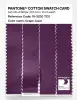 Artikelbild 3 des Artikels “PANTONE® COTTON SWATCH CARD 19-3230 TCX Grape Juice “