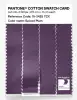 Product image 3 of the product “PANTONE® COTTON SWATCH CARD 19-3425 TCX Spiced Plum ”