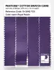 Product image 3 of the product “PANTONE® COTTON SWATCH CARD 19-3642 TCX Royal Purple ”