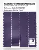 Product image 3 of the product “PANTONE® COTTON SWATCH CARD 19-3730 TCX Gentian Violet ”