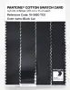 Product image 3 of the product “PANTONE® COTTON SWATCH CARD 19-3820 TCX Black Cat ”