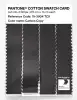 Product image 3 of the product “PANTONE® COTTON SWATCH CARD 19-3904 TCX Carbon Copy ”